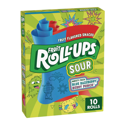 Fruit Roll-Ups - Sour