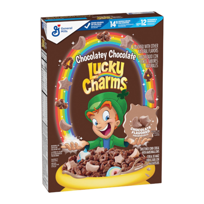 General Mills Lucky Charms Choccolate Cereal
