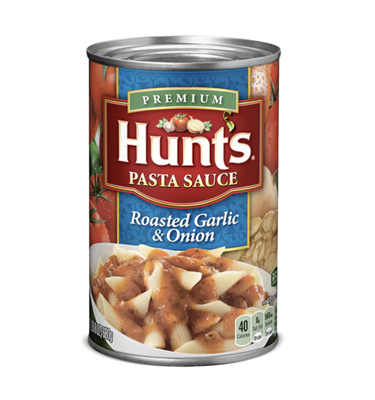 Hunts Pasta Sauce - Roasted Garlic and Onion