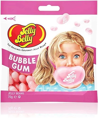 Jelly Belly Bubble Gum Peg Bag