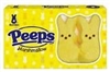 Peeps Yellow  Bunnies 4/pack