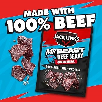 Jack Link's Beef Jerky MR BEAST Original
