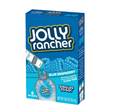 Jolly Rancher Drink Mixes Blue Raspberry (6 count)