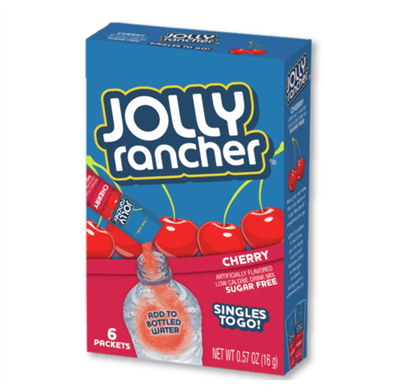 Jolly Rancher Drink Mixes Cherry (6 count)
