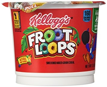 Cereal Cup - Kelloggs Froot Loops [6]