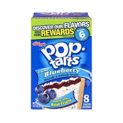 Kelloggs Pop-Tarts Frosted Blueberry [12]