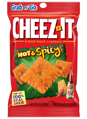 Cheez-It Hot & Spicy Grab n' Go Crackers