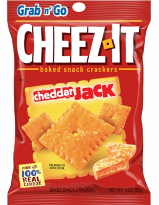 Cheez-It Cheddar Jack Grab n' Go Crackers