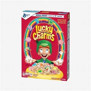 Cereal Box - Lucky Charms Cereal Box (small) [12]