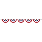 American Patriotic Bunting Banner (Plastic)
