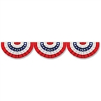 American Patriotic Bunting Banner (Card Cutout)