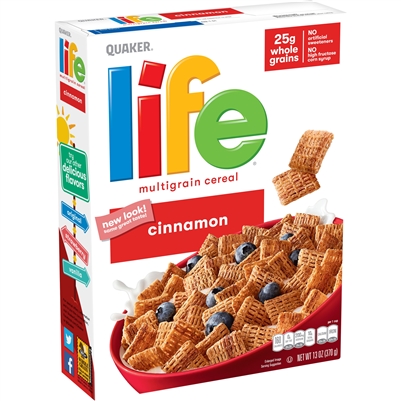 Cereal Box - Quaker Cinnamon Life [12]
