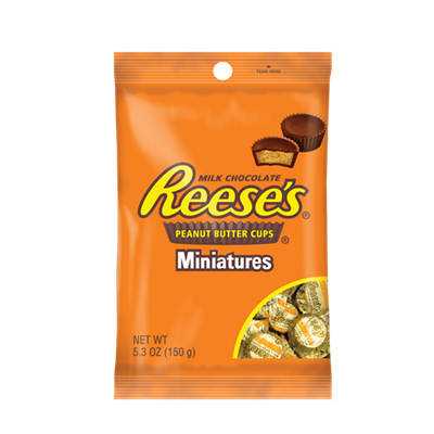 Reeses Peanut Butter Cups Miniatures Peg Bag [12]