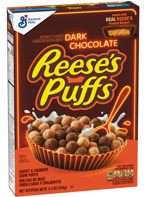 Reese's Peanut Butter Puffs Dark Chocolate