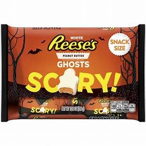 Reeses Peanut Butter White Chocolate Ghosts Bag