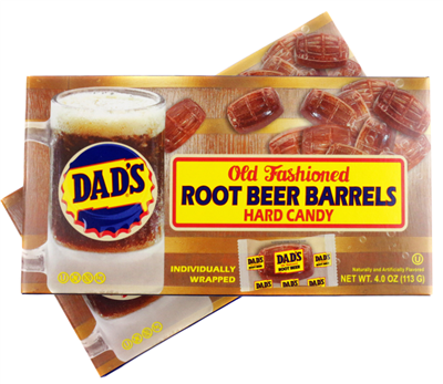 Dad's Root Beer Barrels Hard Candy