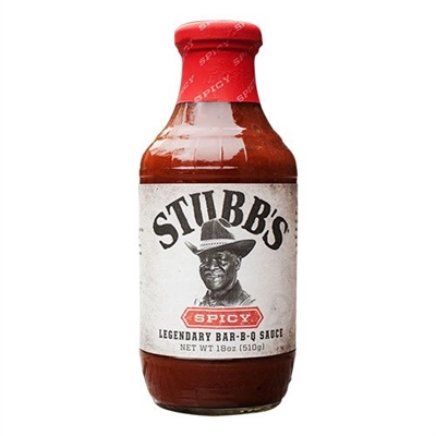 Stubbs Spicy BBQ Sauce [6]