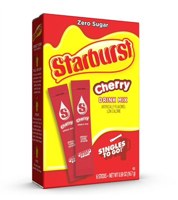 Starburst Drink Mixes Cherry (6 count)