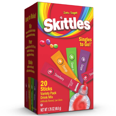 Skittles Drink Mixes Assorted (20 count)