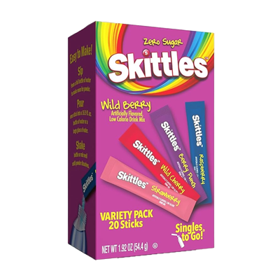 Skittles Drink Mixes Wild Berry (20 count)