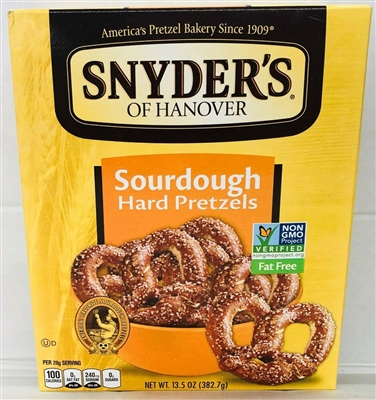 Snyders Hard Sourdough Pretzels [12]