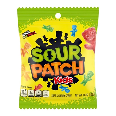 Sour Patch Kids Peg Bag