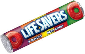 Life Savers Hard Candy - 5 Flavour Roll [20]