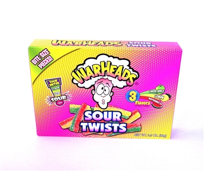 Warheads Sour TWISTS Theatre BOX [12]