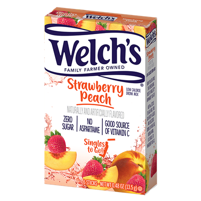 Welch's Drink Mixes Strawberry Peach (6 count)