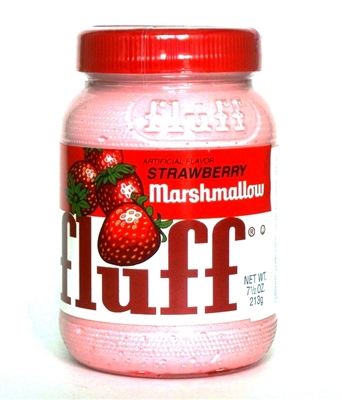 Durkee Marshmallow Fluff STRAWBERRY (small) [12] - CLEARANCE
