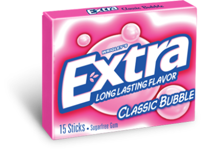 Wrigleys Extra Classic Bubble [10] - CLEARANCE