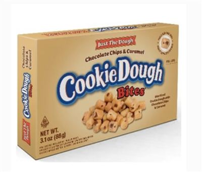 Cookie Dough Bites - Just The Dough, Chocolate Chip & Caramel (CLEARANCE)