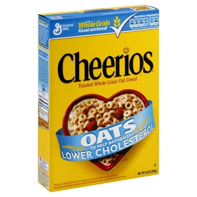 Cereal Box - General Mills Cheerios Cereal [14] CLEARANCE