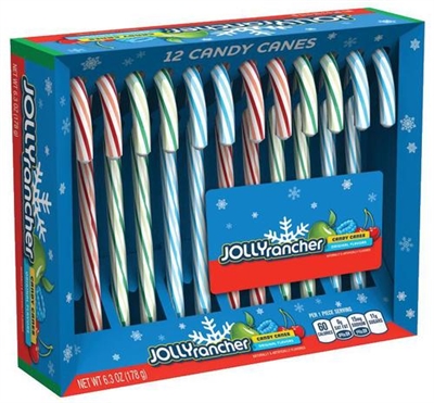 Hersheys Jolly Rancher Candy Canes CLEARANCE