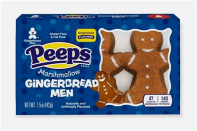 Peeps Marshmallow Gingerbread Men 3 count | Candy