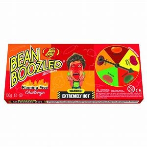 Jelly Belly Bean Boozled FLAMING FIVE with Spinner Game CLEARANCE