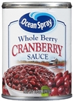 Ocean Spray WHOLE BERRY Cranberry Sauce [24] CLEARANCE