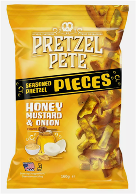 Pretzel Pete Honey Mustard & Onion (CLEARANCE)