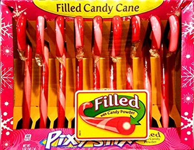 Pixy Stix Candy Canes CLEARANCE