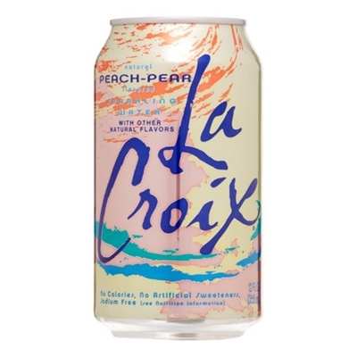 LaCroix Sparkling Water - Peach Pear [24] CLEARANCE