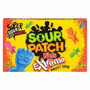 Sour Patch Kids EXTREME Theatre BOX [12] CLEARANCE