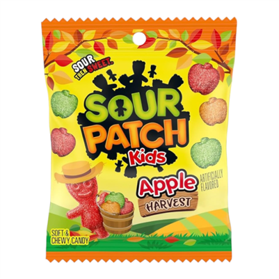Sour Patch Kids Apple Harvest Peg Bag (CLEARANCE)
