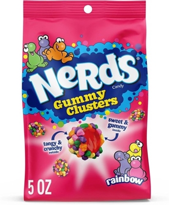Nerds Gummy Clusters Rainbow 5oz (CLEARANCE)