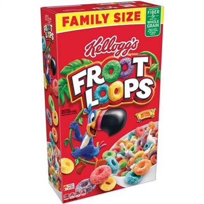 Cereal Box - Kelloggs Froot Loops [12]