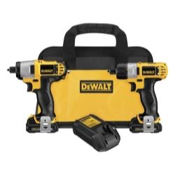 Dewalt Tools-12 Volt Lithium Ion Screwdriver/Impact Kit