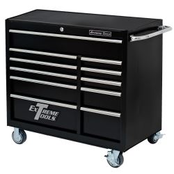 Extreme Tools Inc-Extreme Tools 41" 11 Drawer 24" Deep Roller Cabint