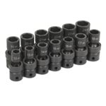 GRE1313UM 13 PC 1/2" DR STANDARD LENGTH METRIC UNIVERSAL SET