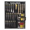 K Tool International-PUNCHES & CHISELS DISPLAY BOARD