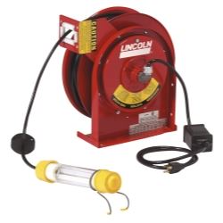 Lincoln Lubrication-Heavy Duty Reel with 50' Cord & Fluorescent Light