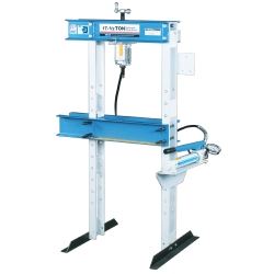 OTC-FLOOR PRESS 17-1/2 TON OPEN THROAT W/ HAND PUMP